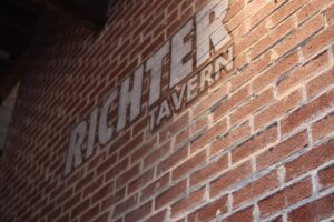 Richter Tavern Brick Wall Background Hill Country Mile Restaurant