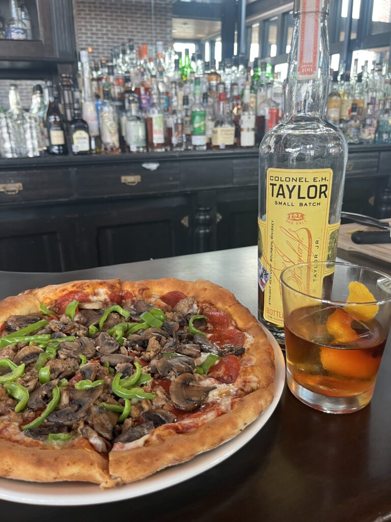 Richter Tavern Tuesday/Wednesday Menu - Pizza with Bourbon